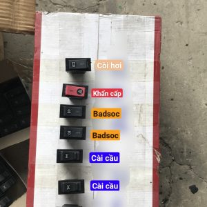 Các loại công tắc trên cabin